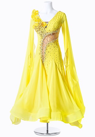 Sunshine Belle Cutout Ballroom Gown MFB0054