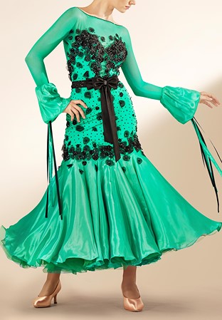 Sweet Bow Ballroom Performance Gown PCWB19073