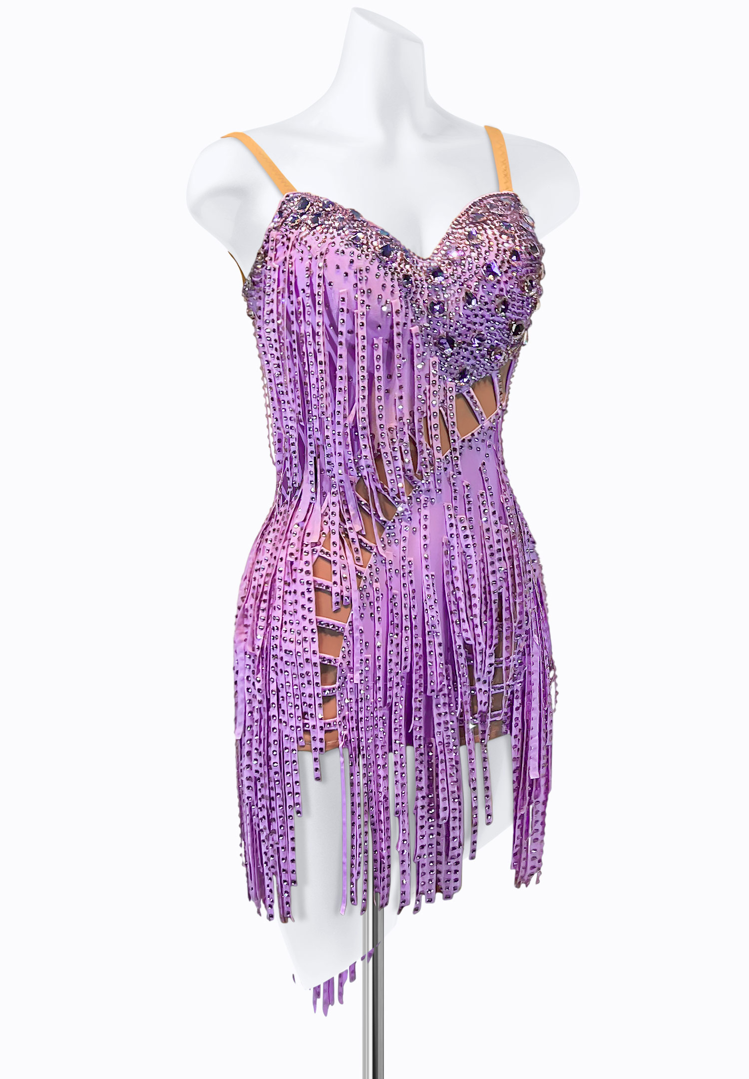  Sweet Fringe Latin Dress PR-L225018