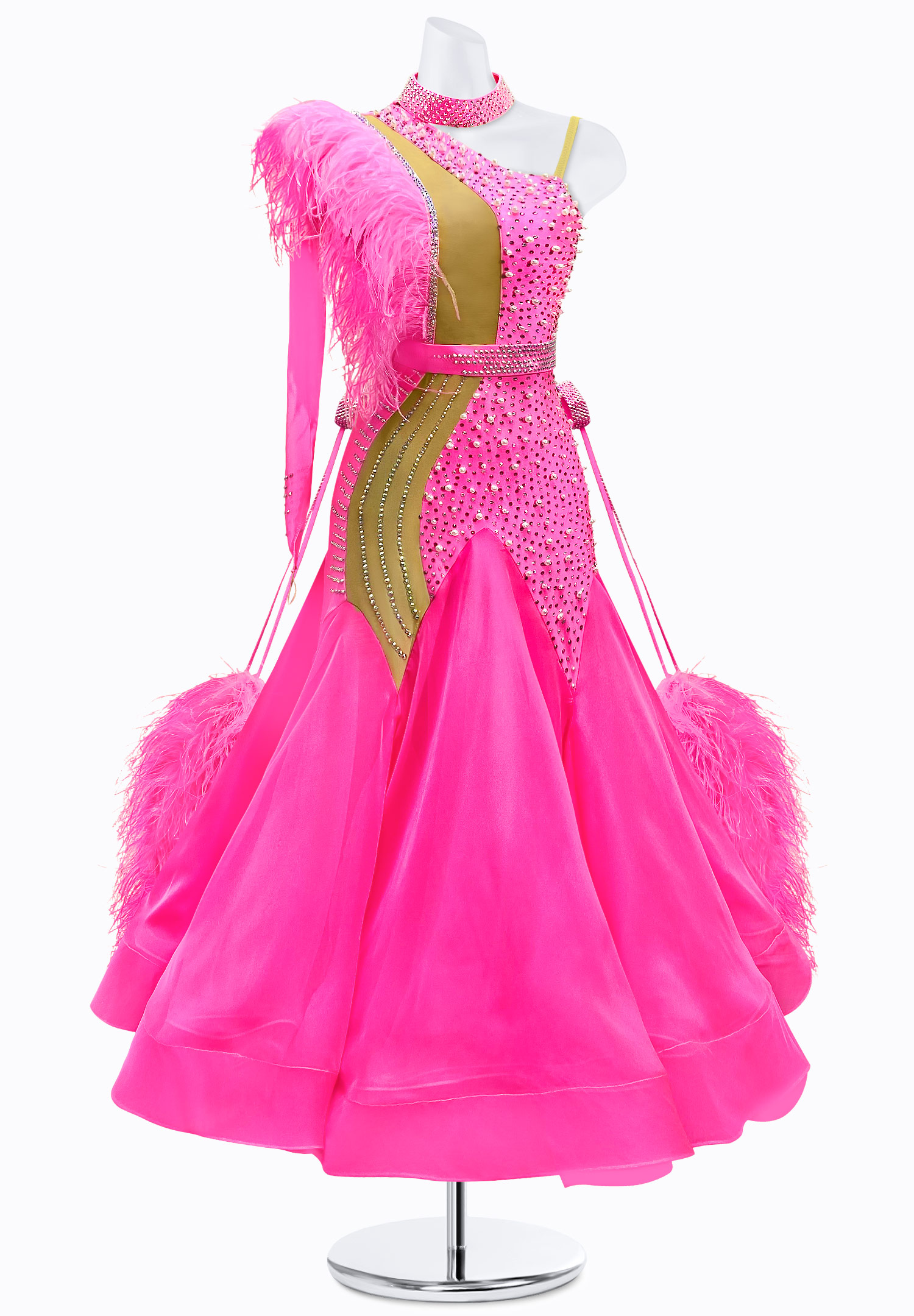 Sweet Pearl Ballroom Gown JT-B4513