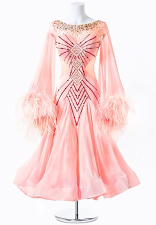 Sweet Valentine Full Flare Ballroom Dress MFB0063