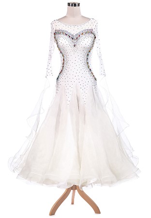 Sweetheart Curvy Sparkle Ballroom Dance Competition Dress A5234