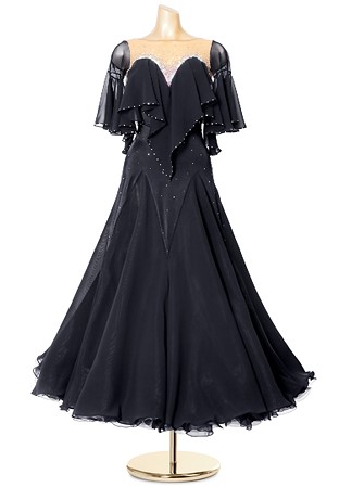 Swingy Sweetheart American Smooth Dance Dress PCWB19058