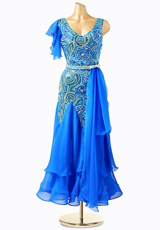 Victoria Blitz Swirling Flower Dance Dress
