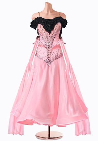 Blush Noir Ballroom Gown TID-BM1136