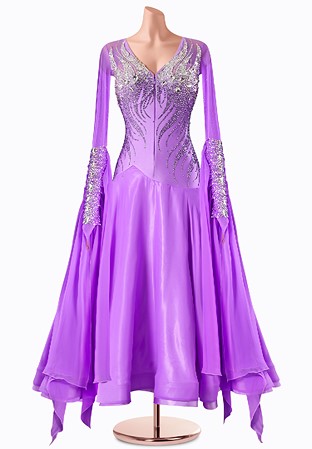 Lilac Dream Ballroom Gown TID-BM1142