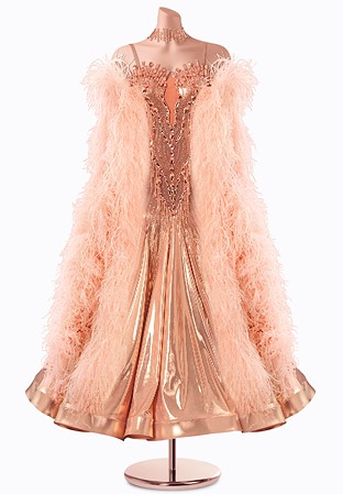 Bronze Radiance Ballroom Gown TID-BM1213