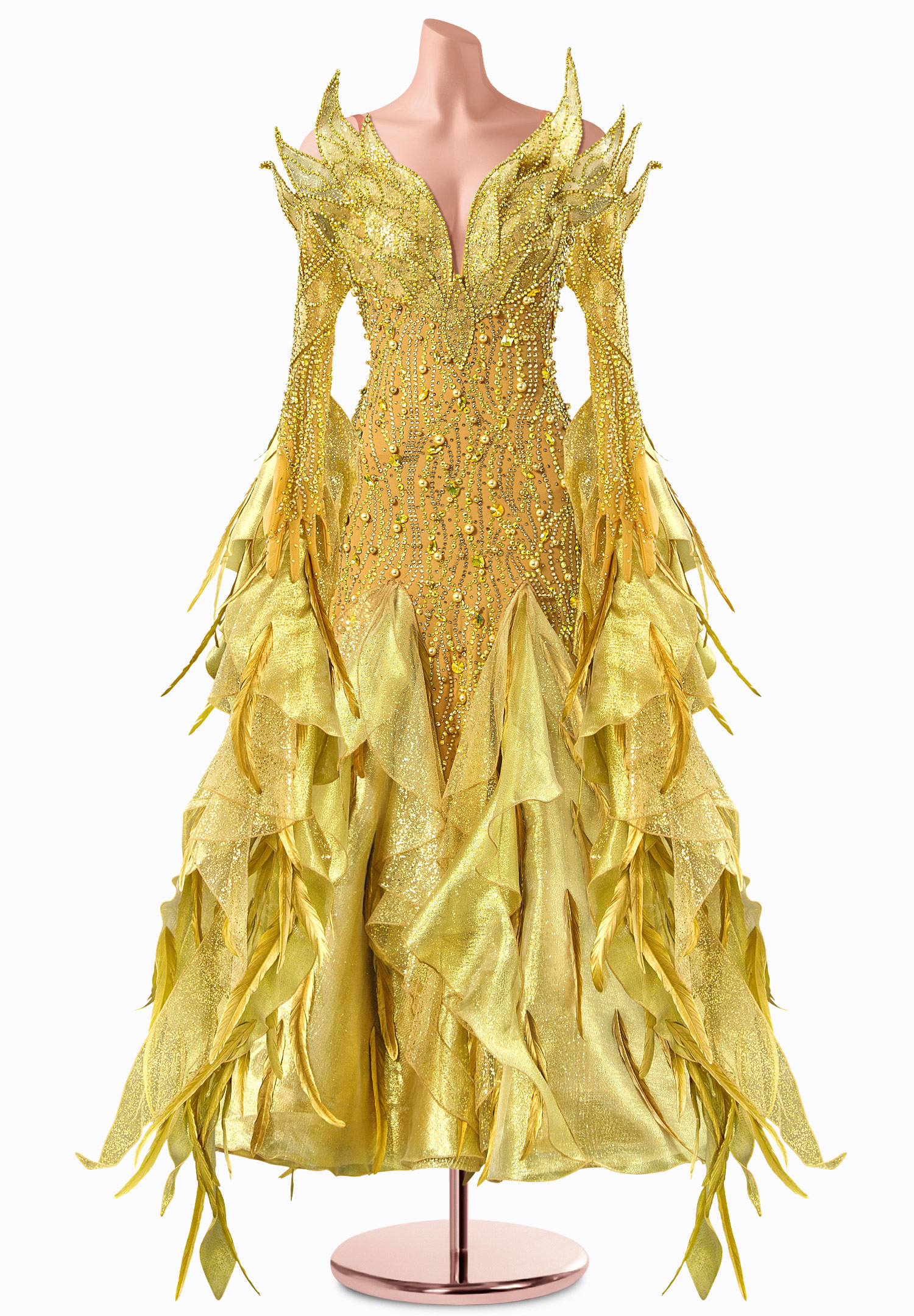 Enchanted Canopy Ballroom Gown TID-BM1223