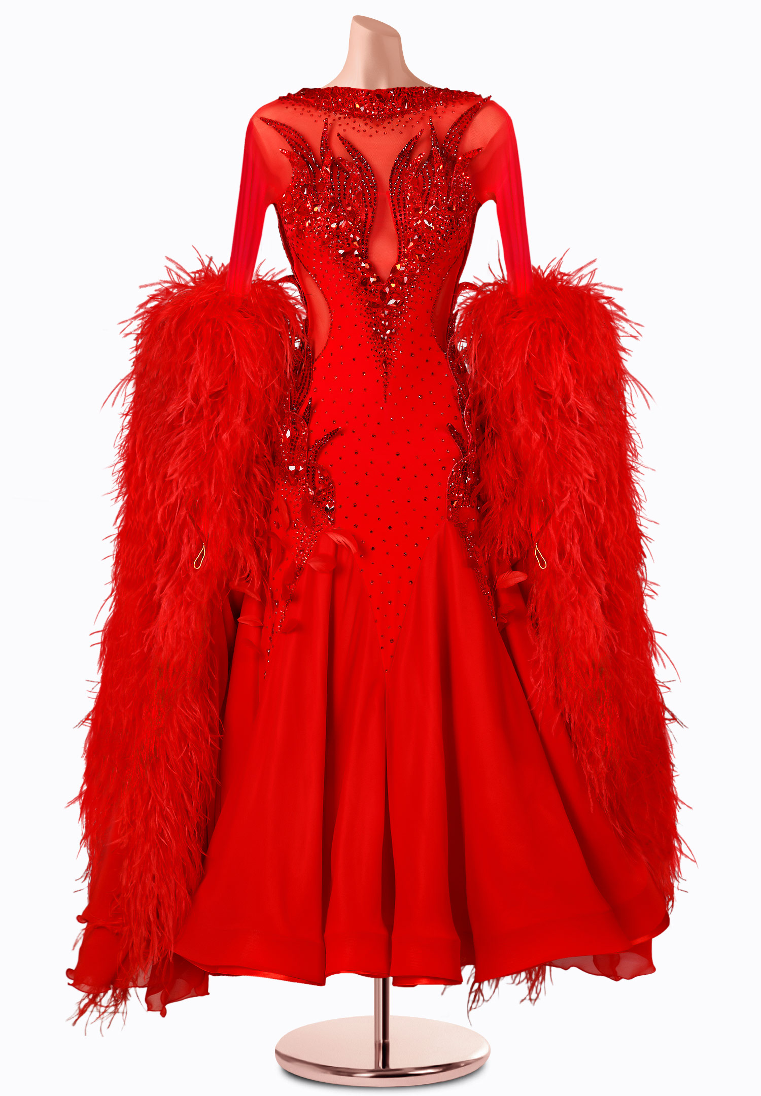 Blazing Phoenix Ballroom Gown TID-BM1320