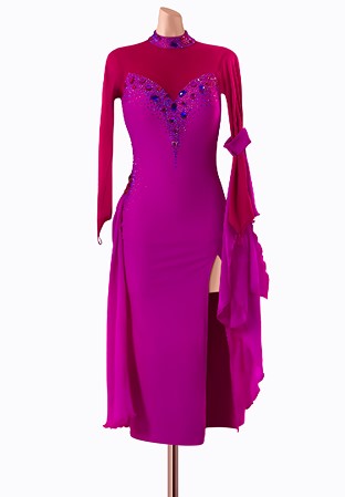 Blush Blaze Latin Dress TID-LM1161