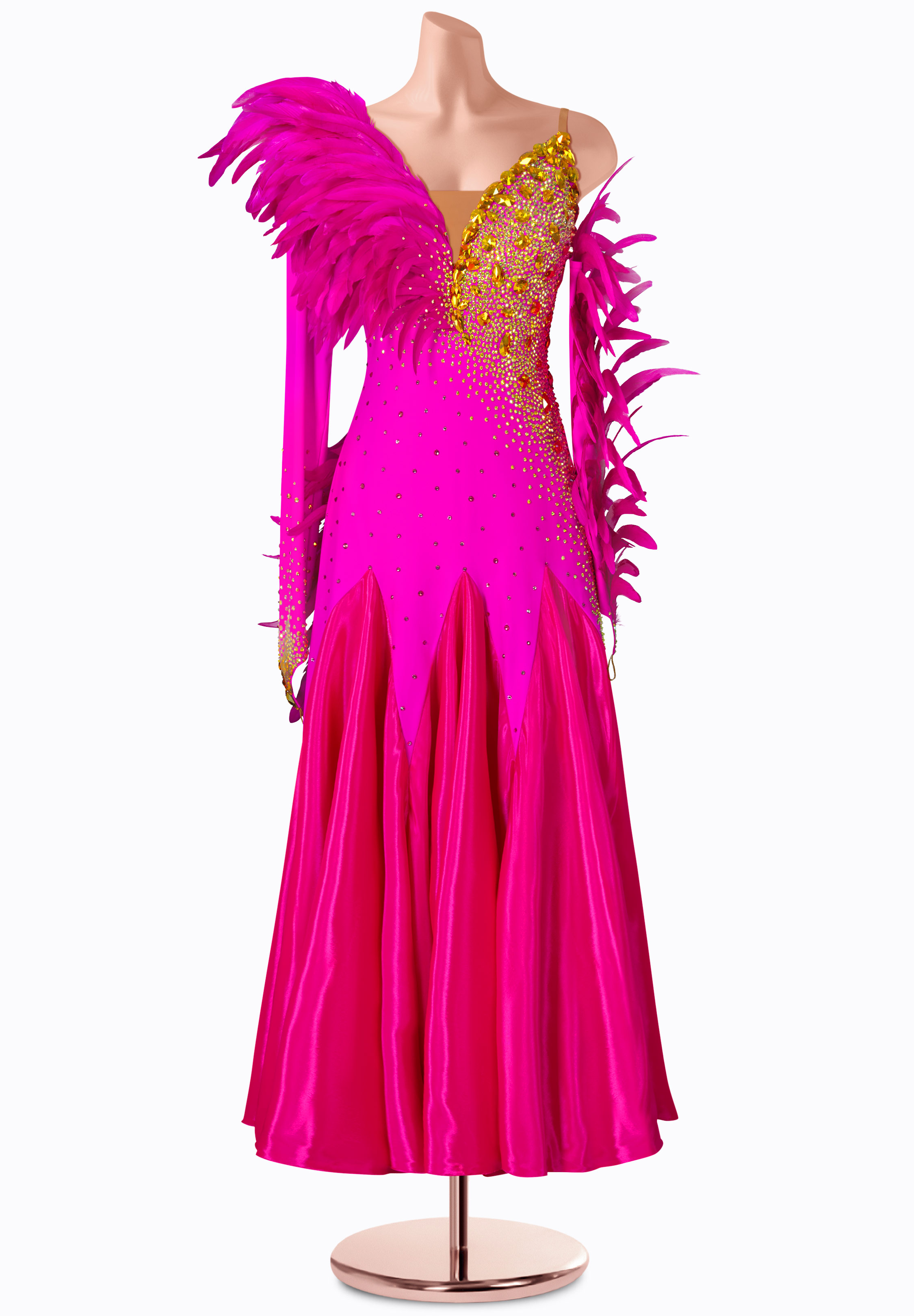 Gilded Blush Smooth Gown TID-SM1279