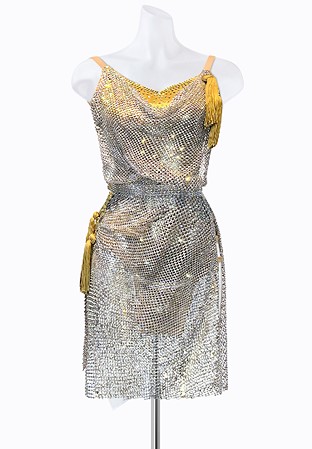 Tassel Shine Latin Dress PR-L225066