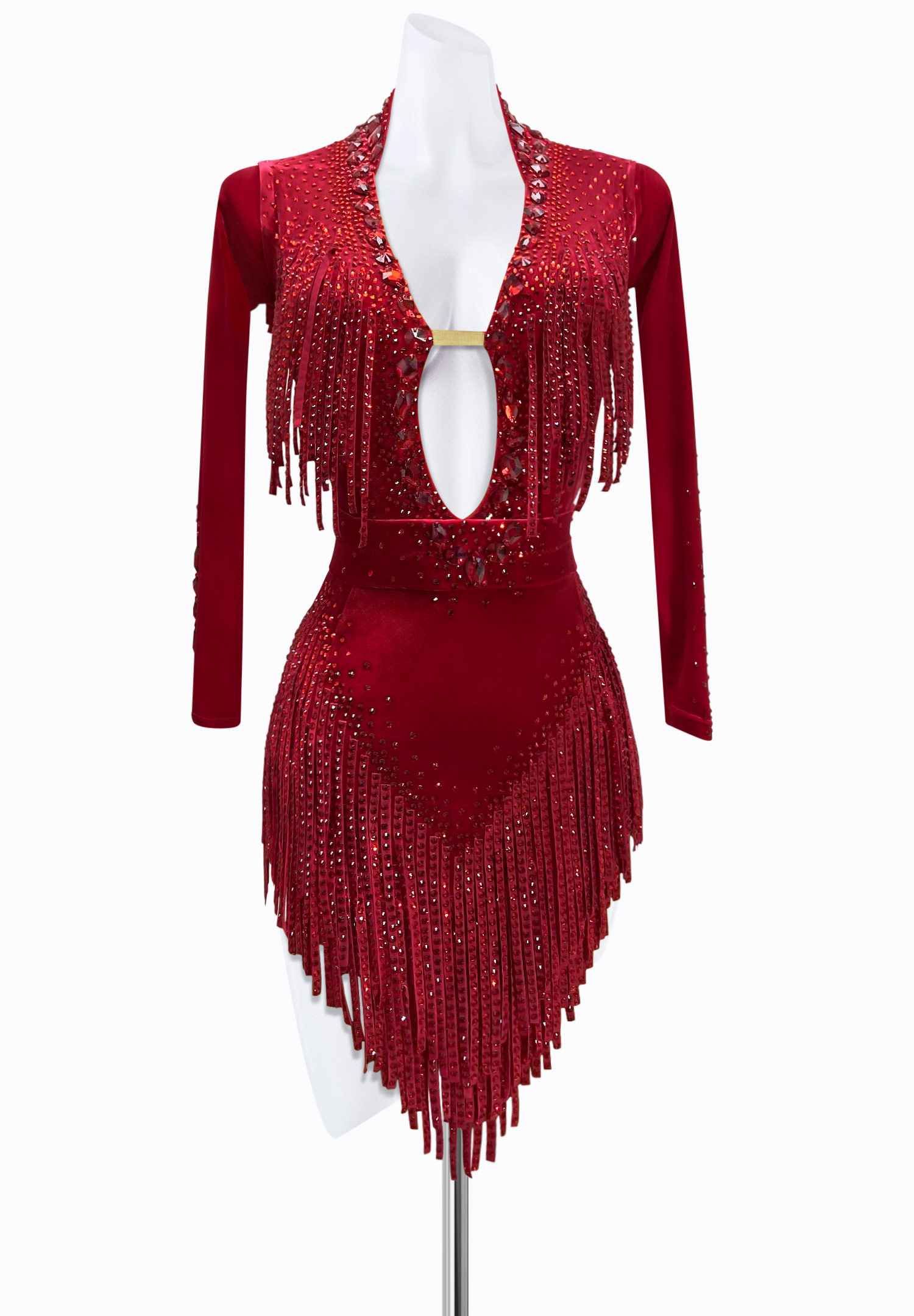 Tempting Crystal Latin Dress JT-L2138