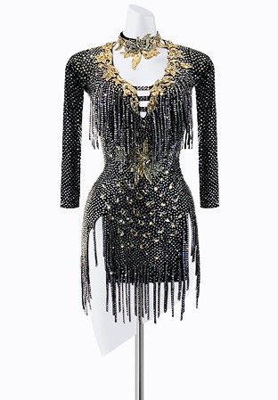 Tempting Crystal Latin Dress PR-L225208