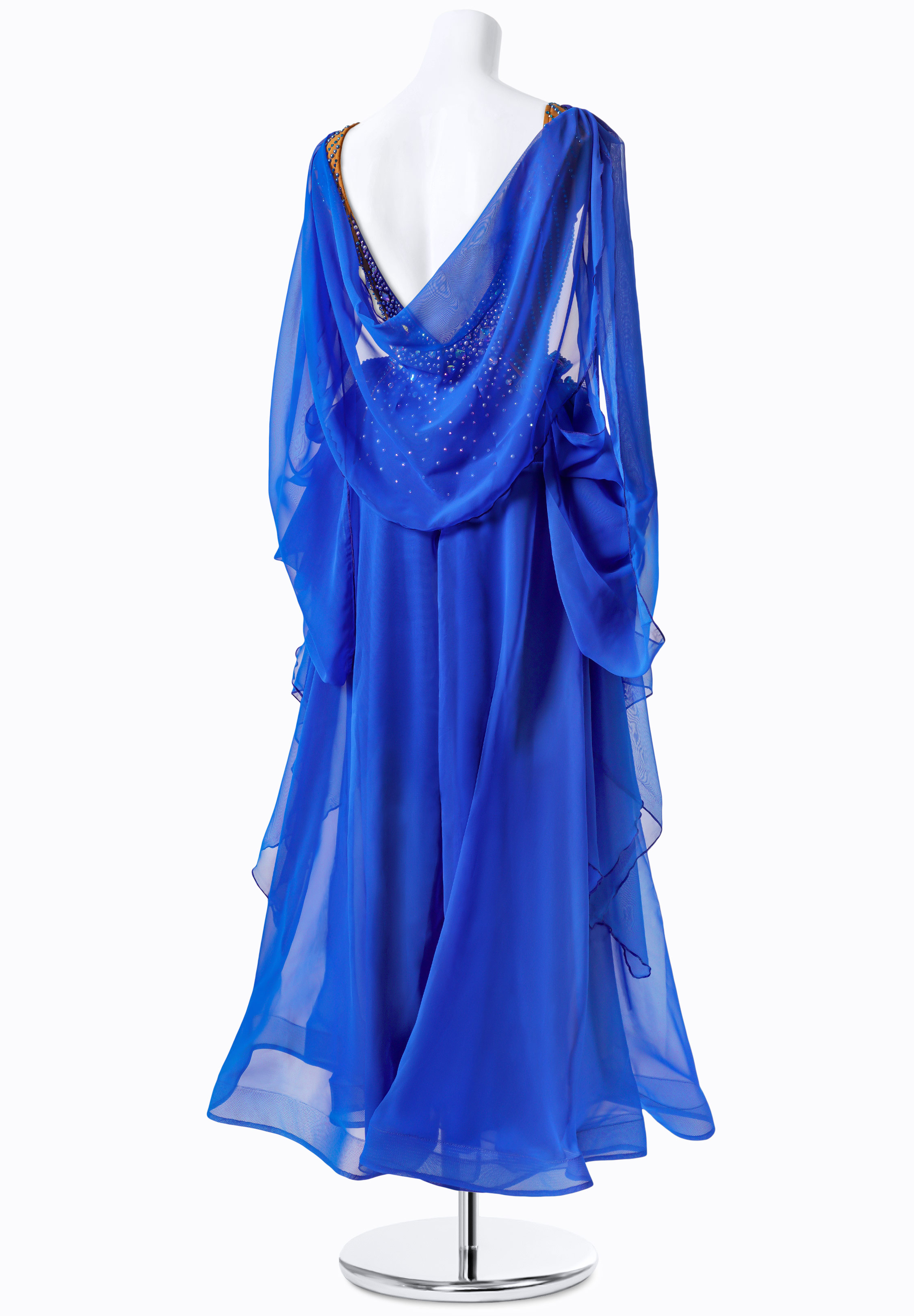 Tranquil Crystal Ballroom Jumpsuit MF-B0177 | Dance Jumpsuit