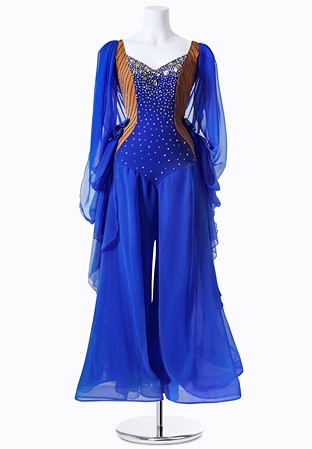 Tranquil Crystal Ballroom Jumpsuit MFB0177