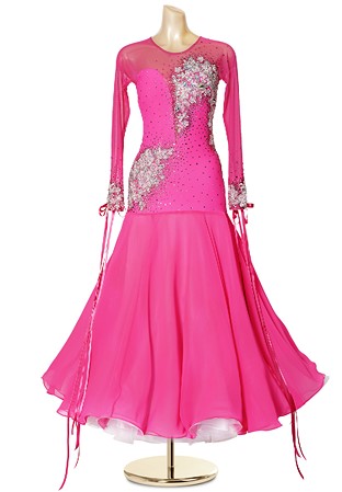 Transcendent Embroidery Ballroom Dance Dress PCWB190332