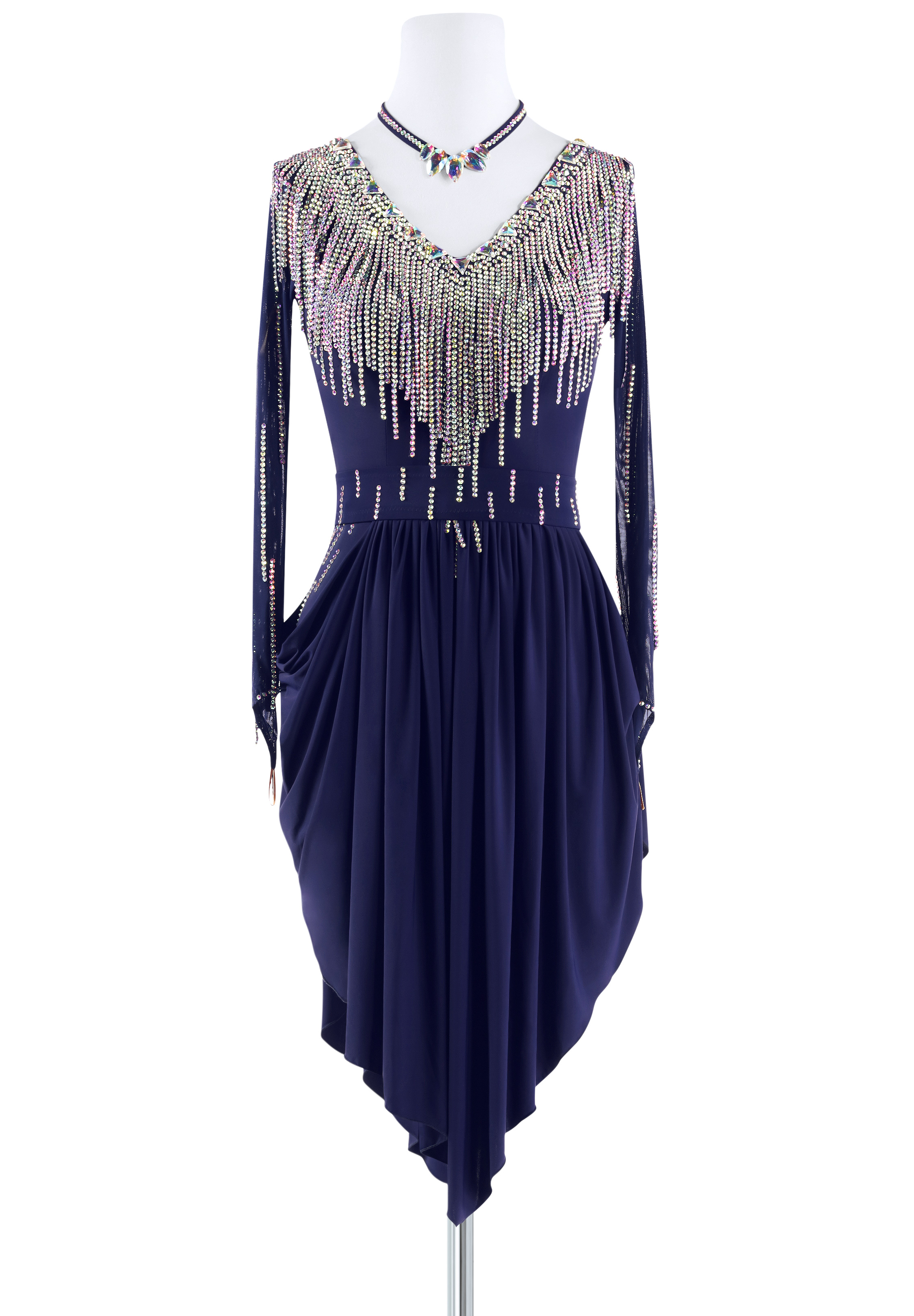 Twilight Fringe Latin Dress BA-VSL036