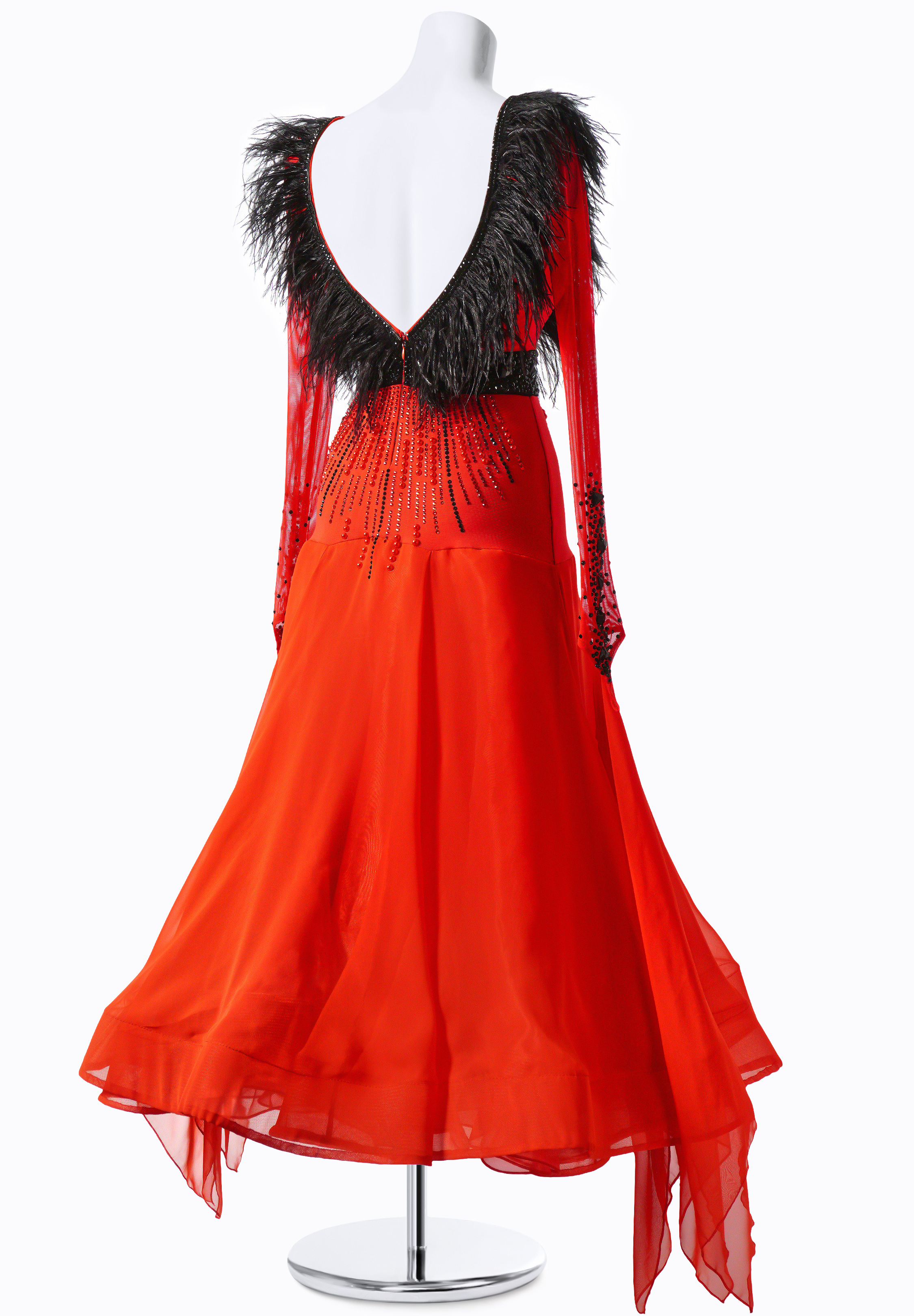 Hot Red A340_Black B136