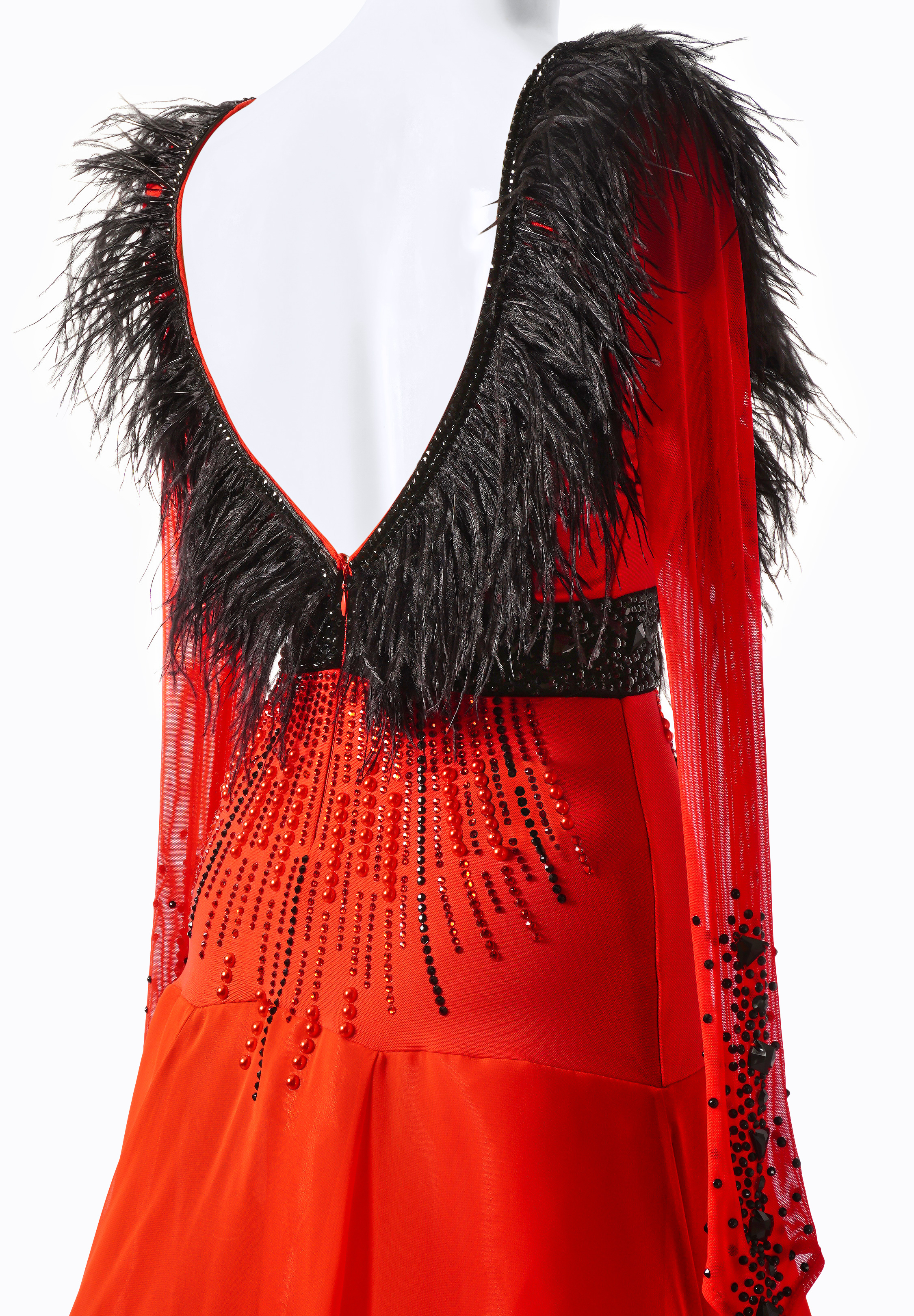 Hot Red A340_Black B136