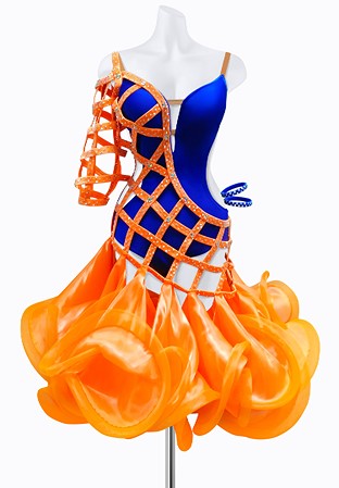 Ultra Mesh Latin Dress AM-L3040