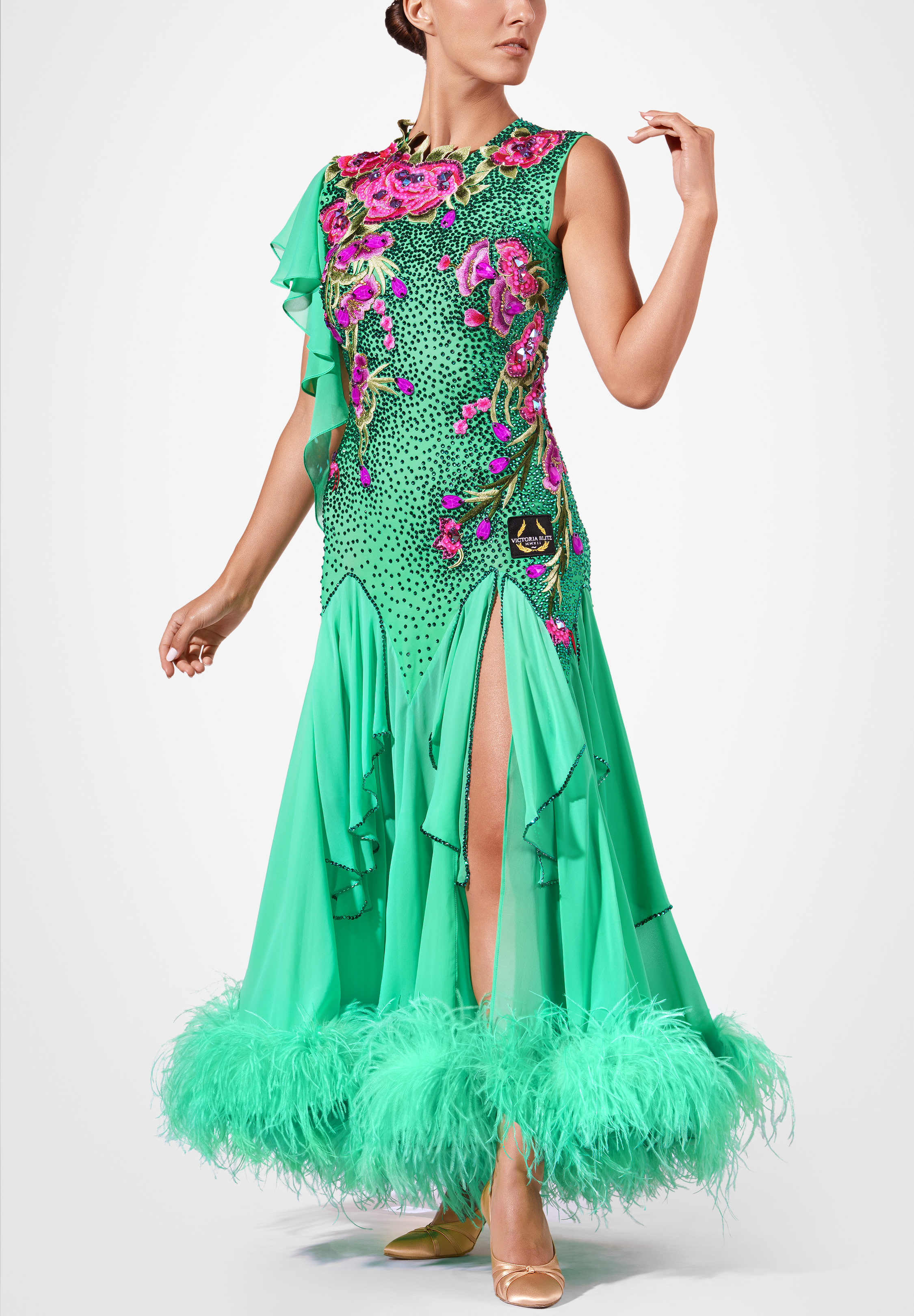 Meadow Bloom Ballroom Gown VB-B25008