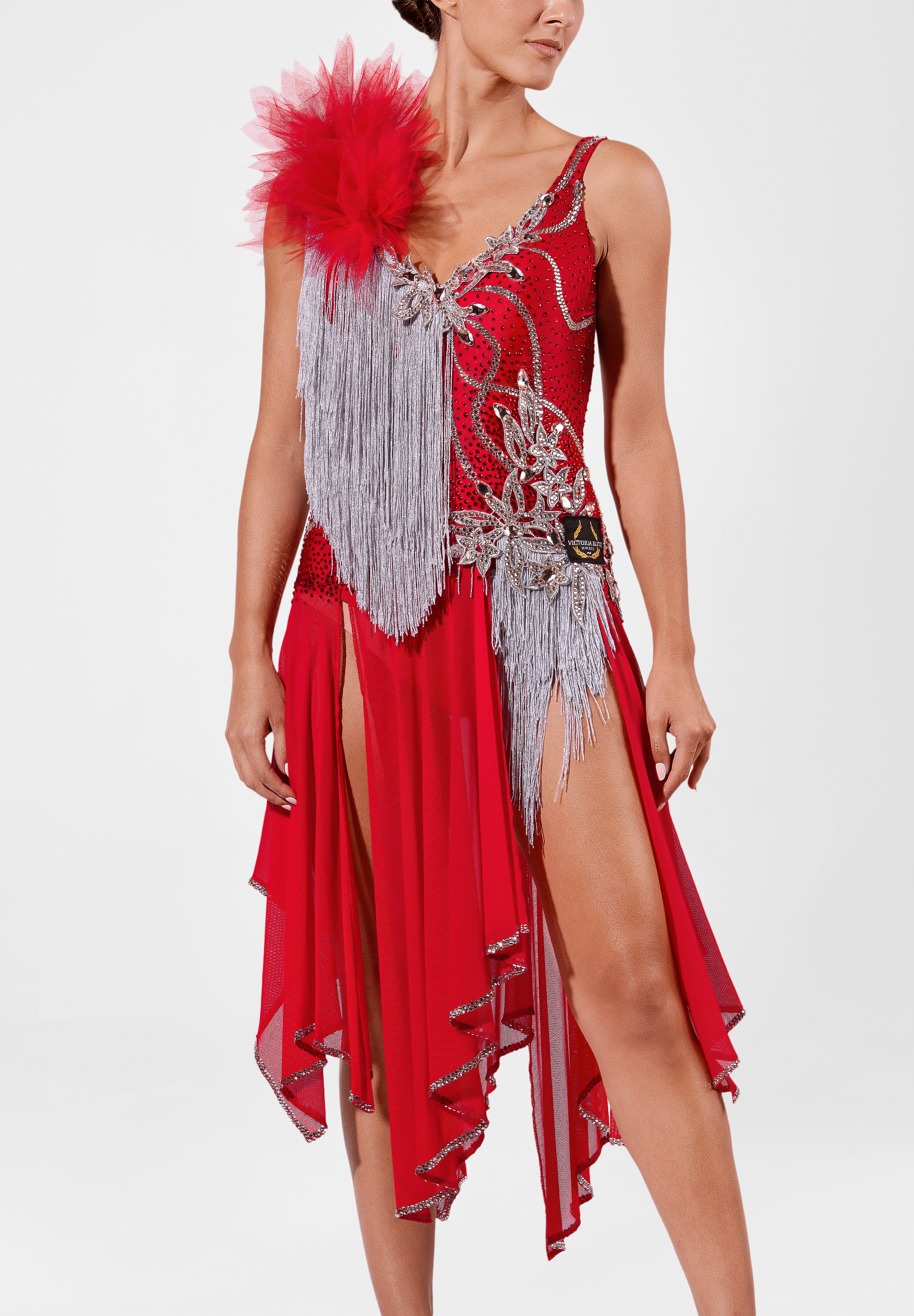 Moonlit Flame Latin Gown VB-L25031