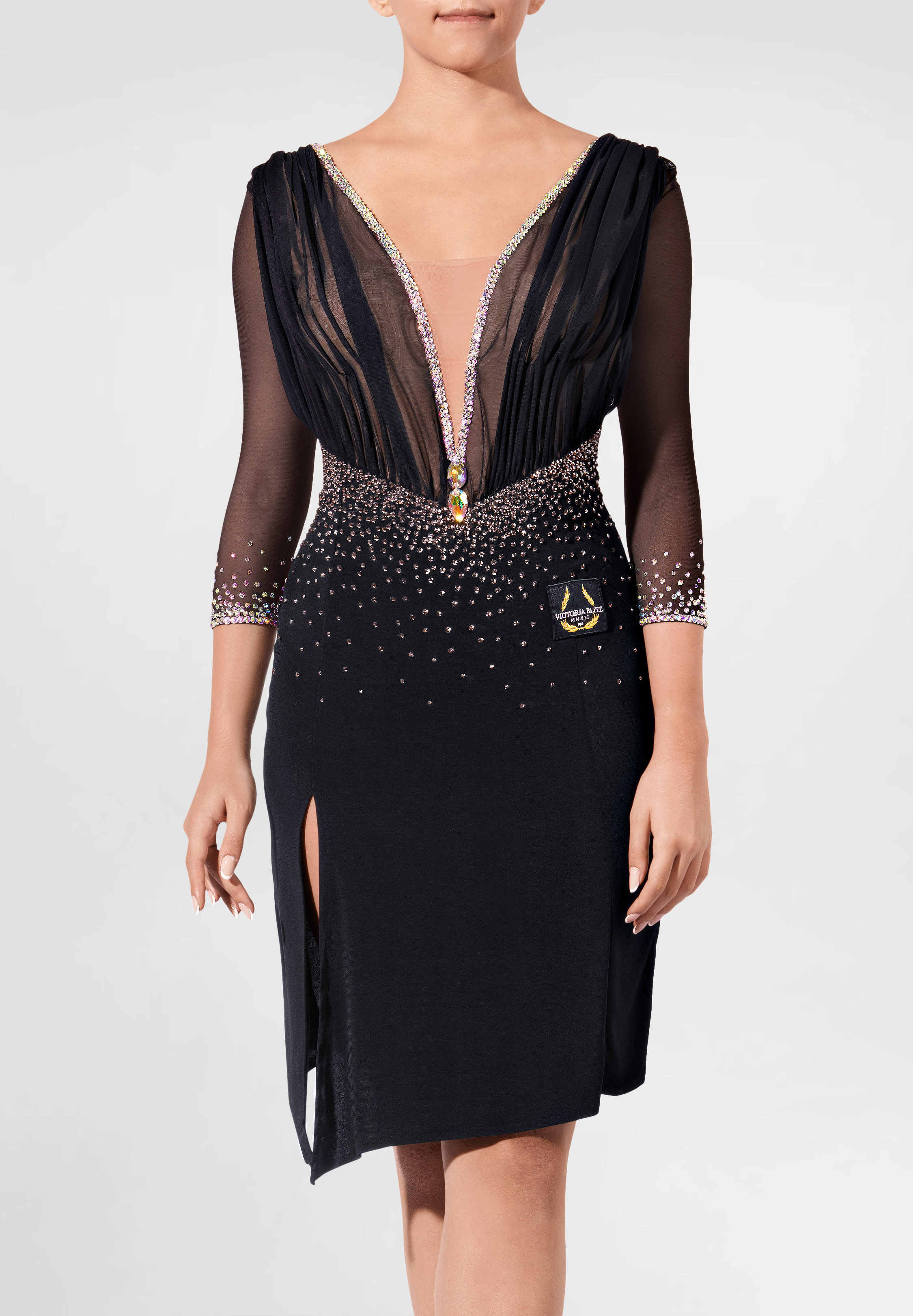 Moonlight Ash Latin Dress VB-L25041