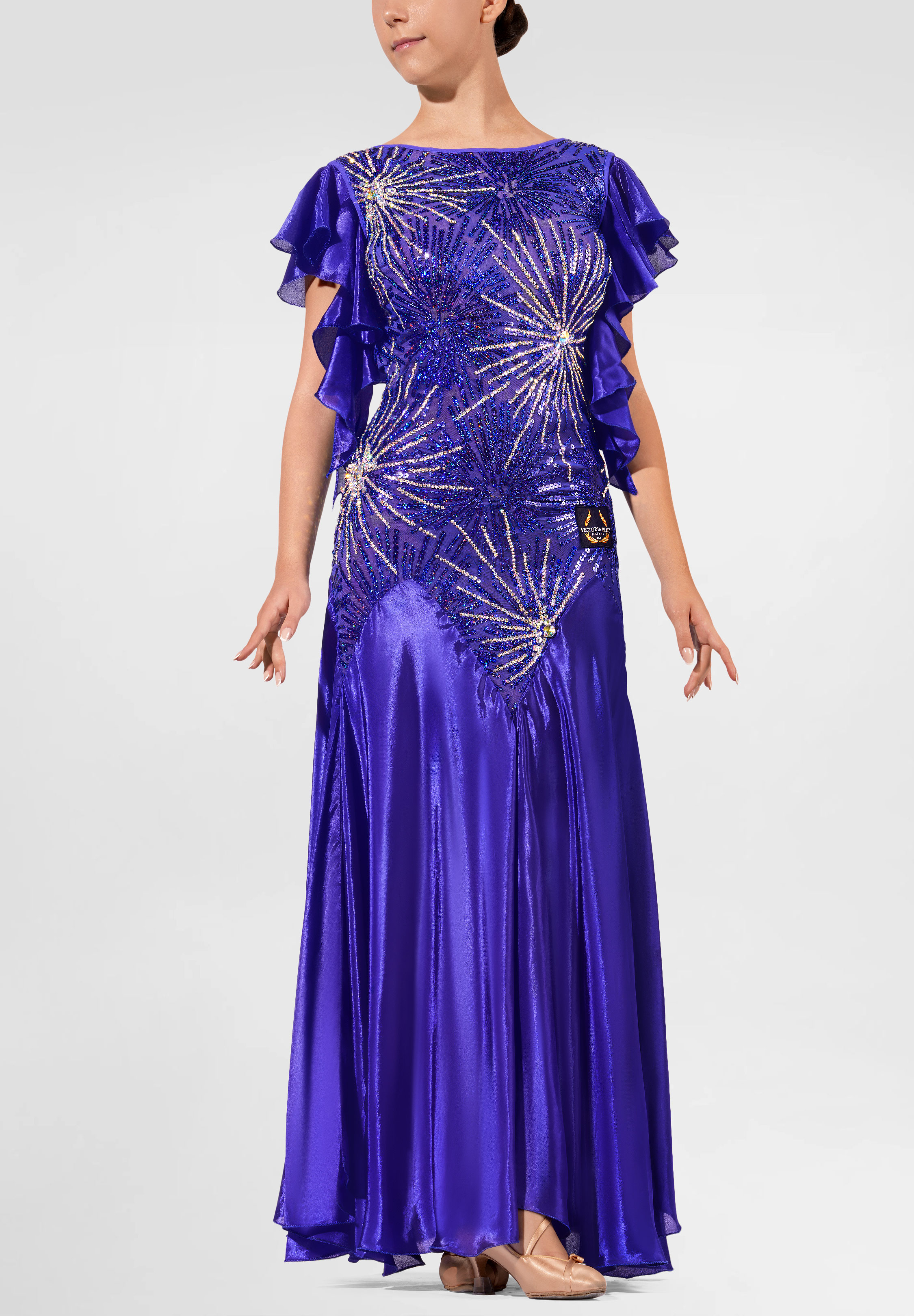 Midnight Firework Smooth Dress VB-S25021