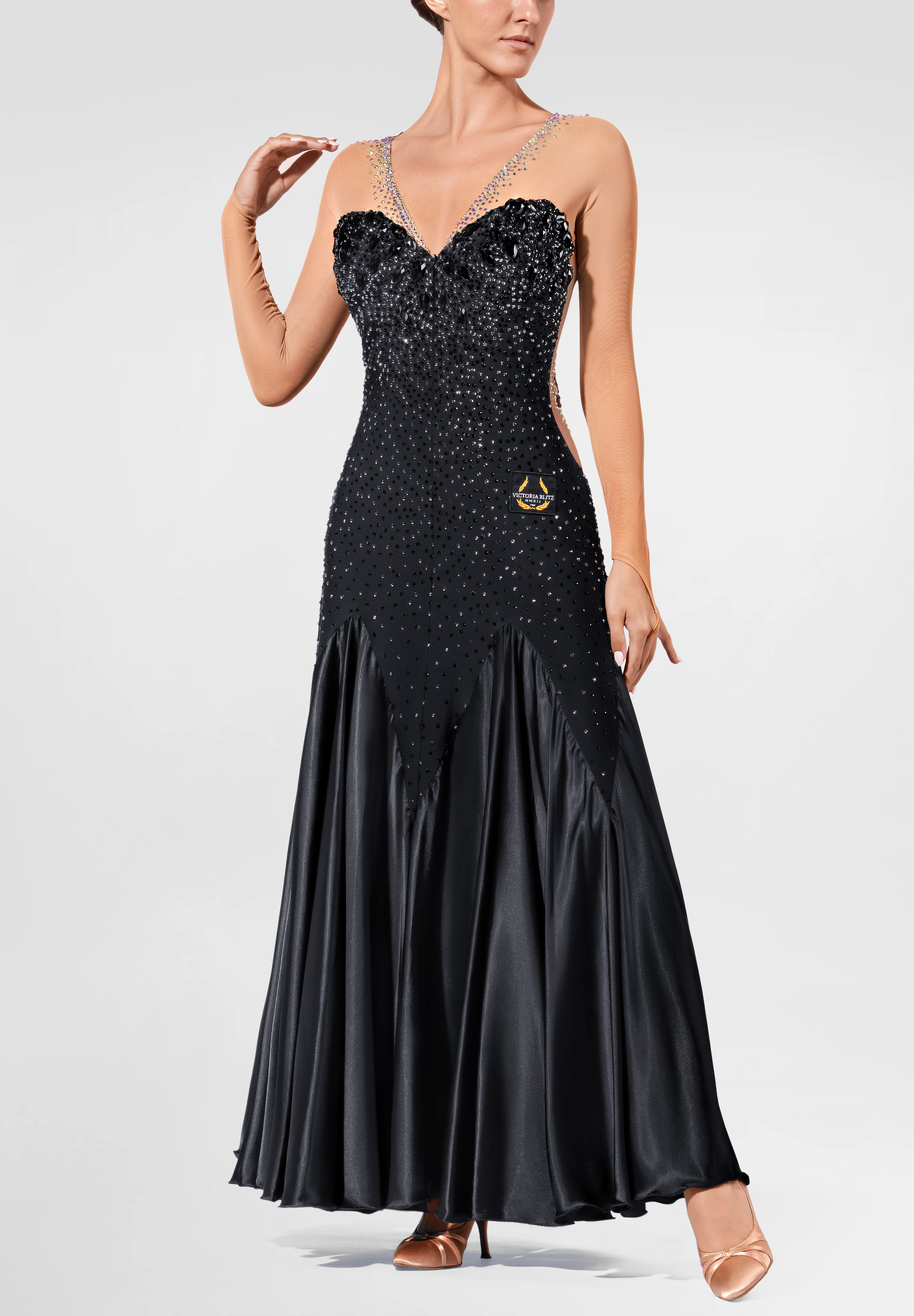 Obsidian Dune Smooth Dress VB-S25024