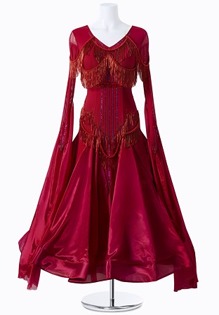 Valentine Fringe Ballroom Costume MFB0175