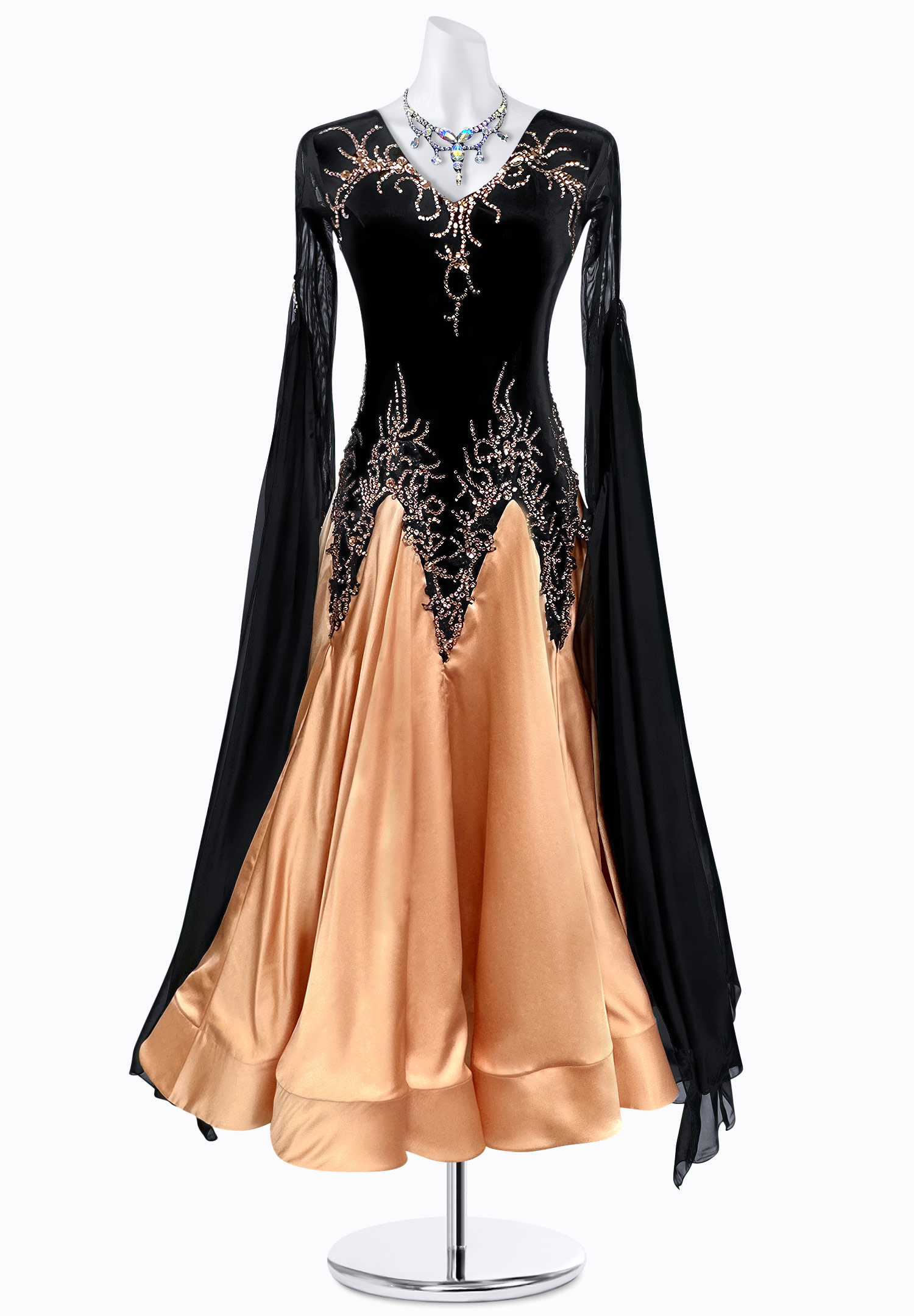 Velvet Phantom Ballroom Gown PR-B250077
