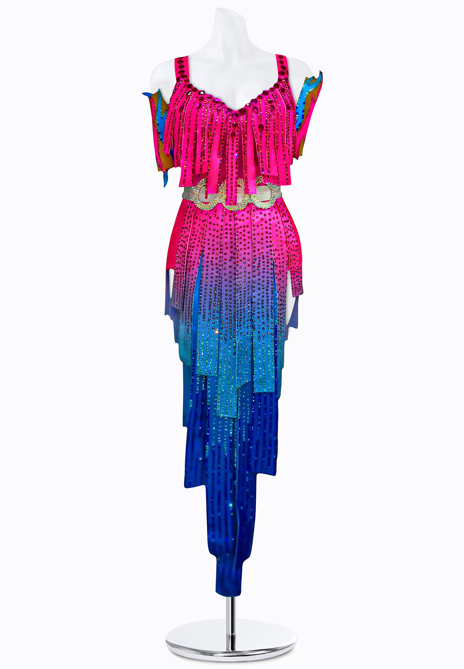 Barbie Pink On Blue_