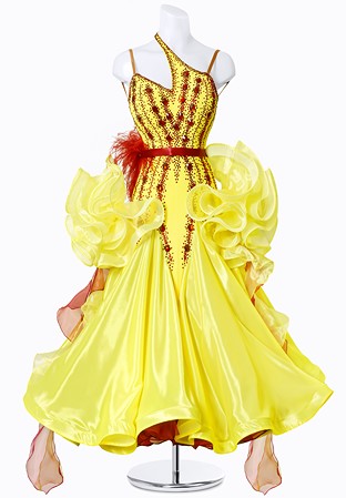 Vibrant Romance Ballroom Gown MFB0246