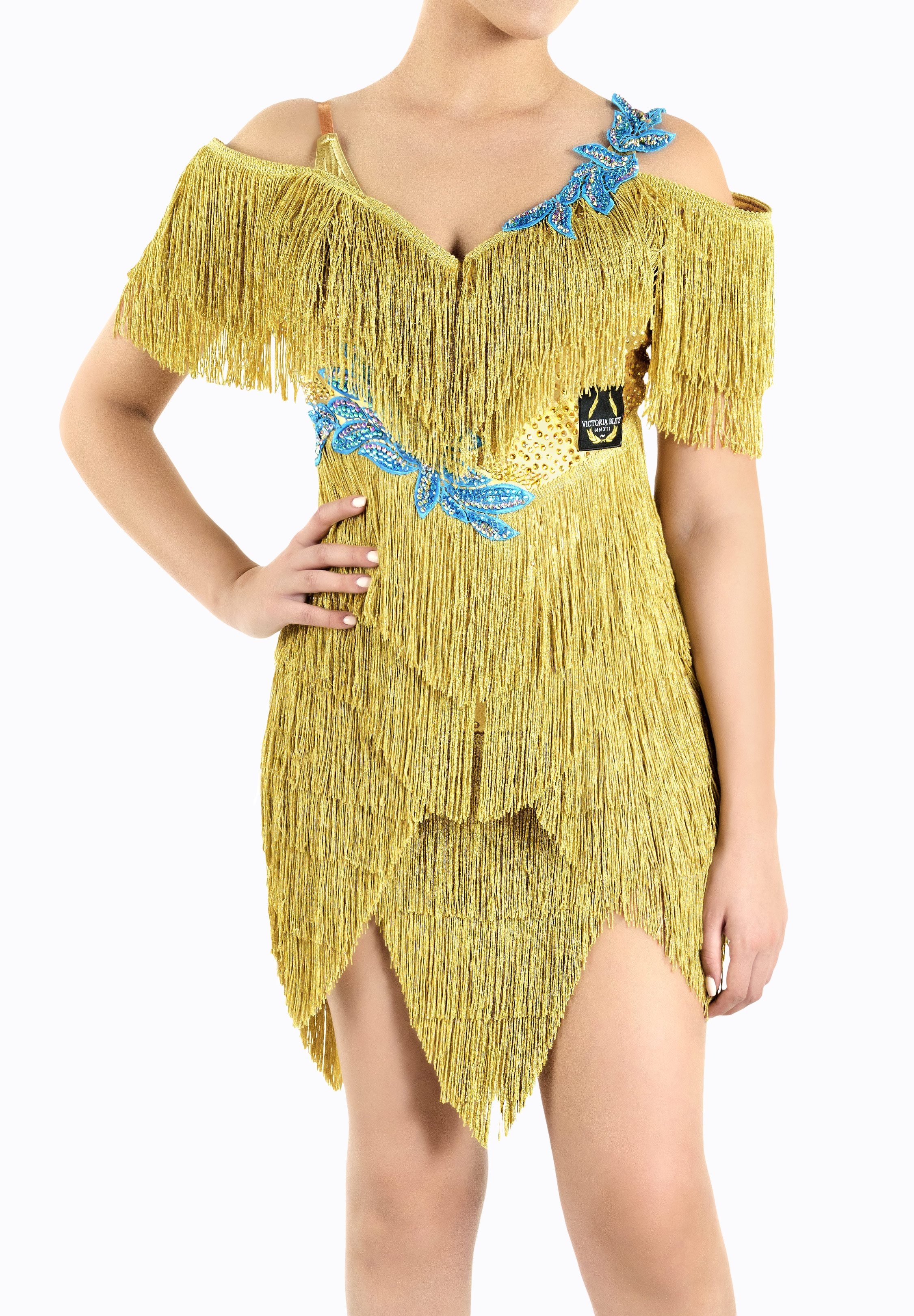 Jungle Rhythm Latin Dress Nioro VB-L21014