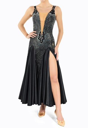Victoria Blitz Smooth Dance Costume Gialla