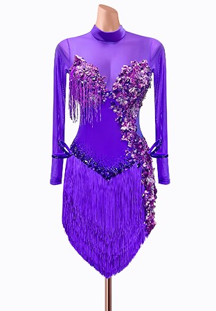 Violet Sensation Latin Dress AM-L3788