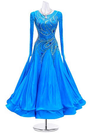 Whimsical Crystal Ballroom Gown JT-B4688