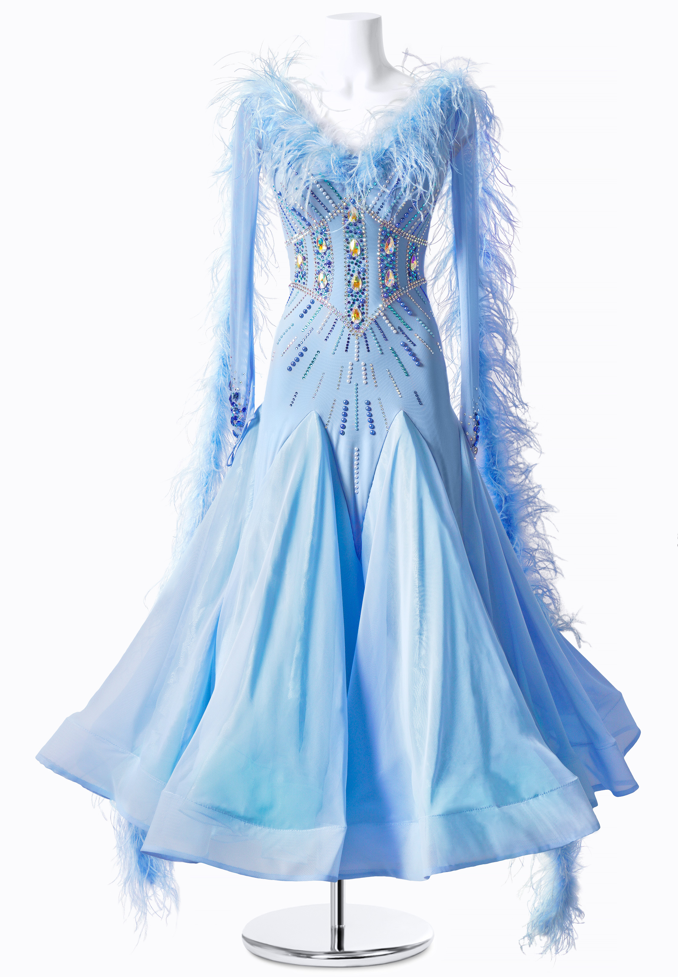 Whispering Wind Ballroom Dress MF-B0009