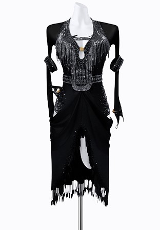 Wicked Fringe Latin Dress AM-L3321