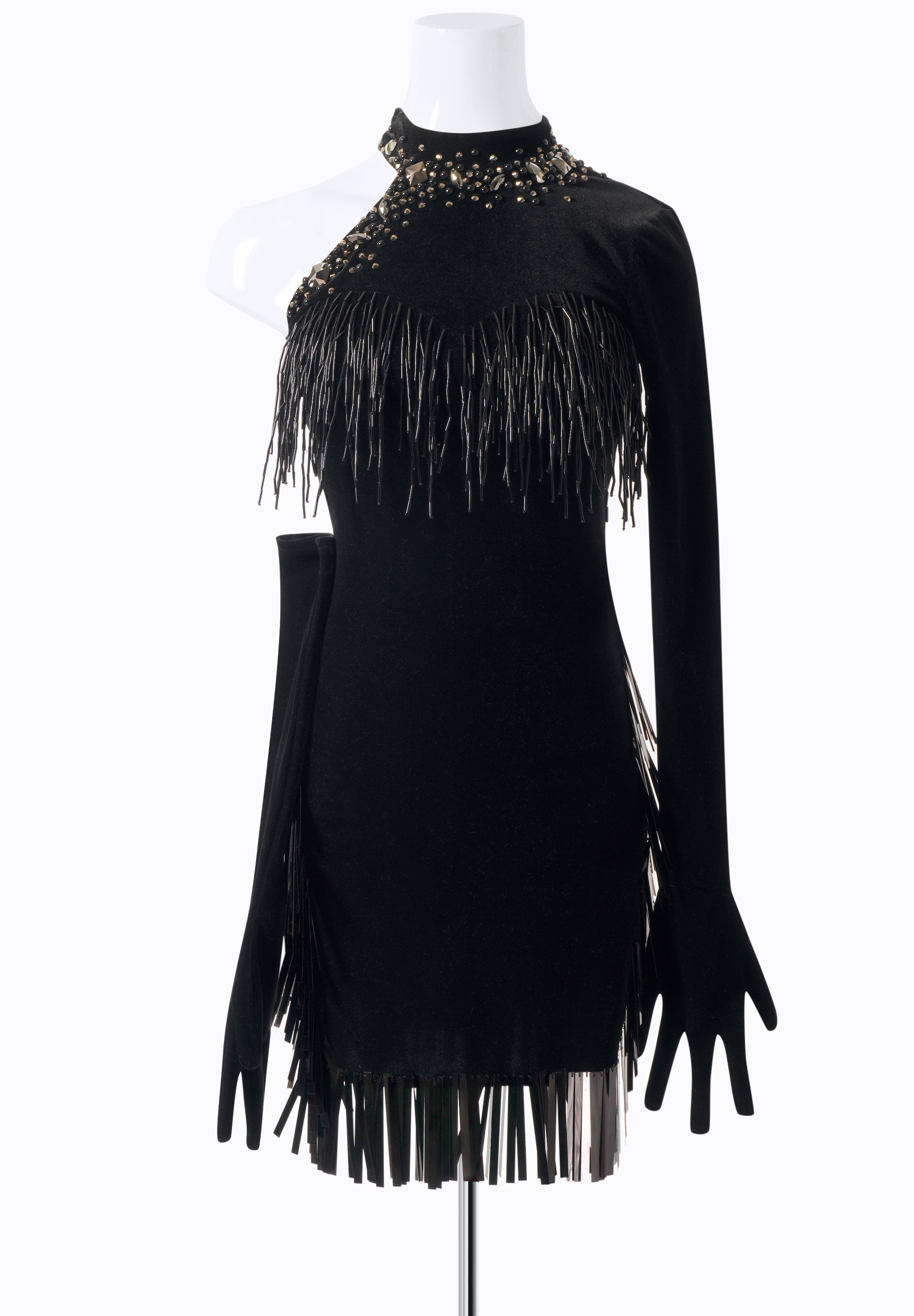 Wicked Fringe Latin Dress MF-L0202