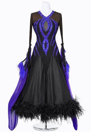 Wicked Night Ballroom Gown MF-B0332
