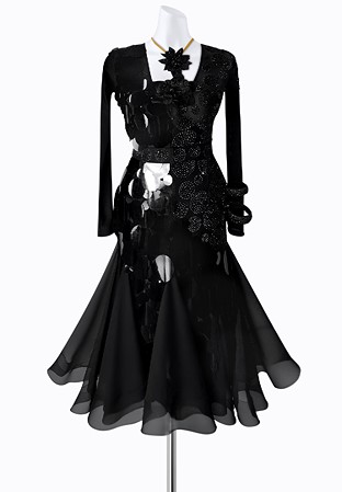 Wicked Sequin Latin Dress AM-L3050