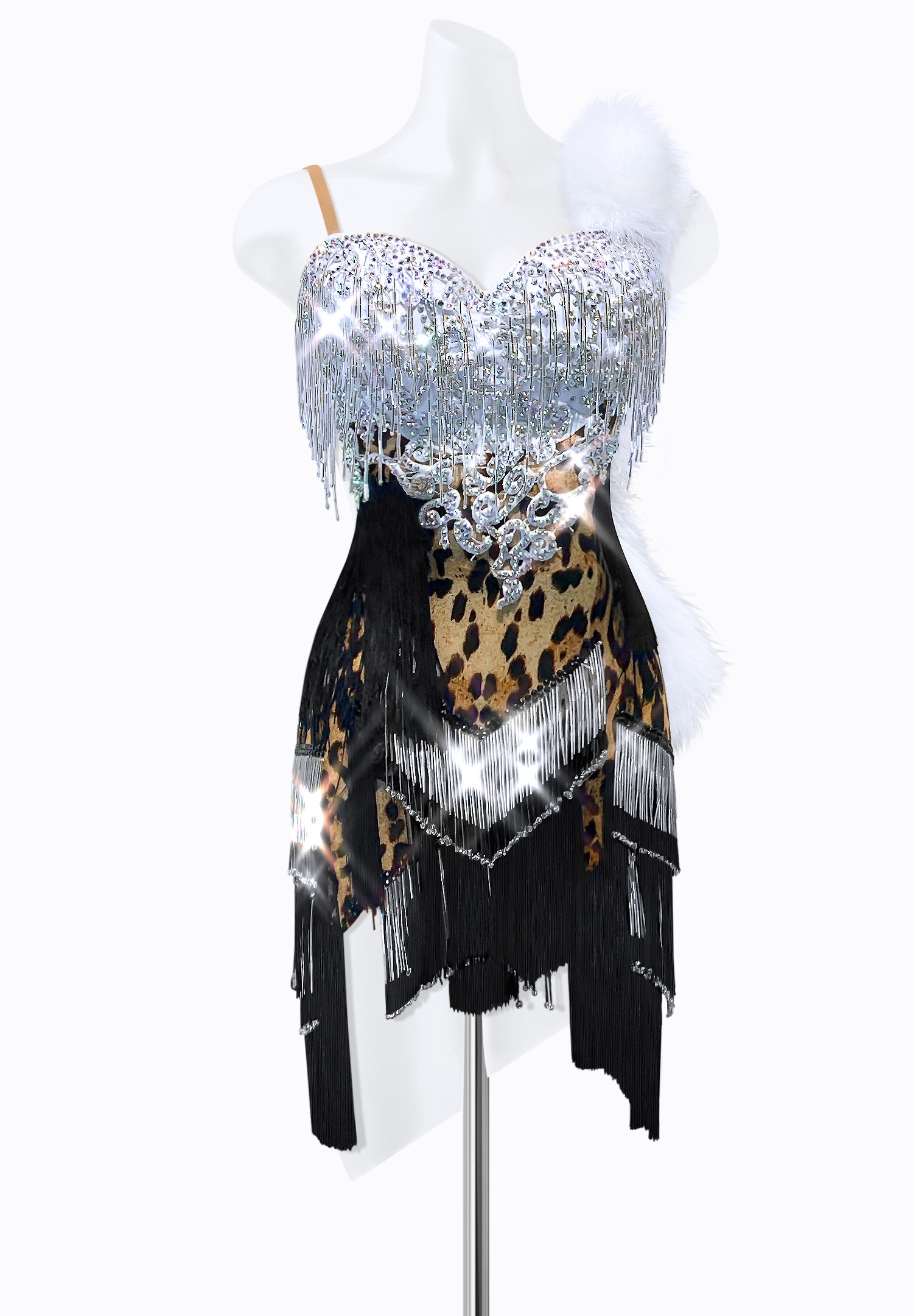 Wild Feather Latin Dress PR-L215007