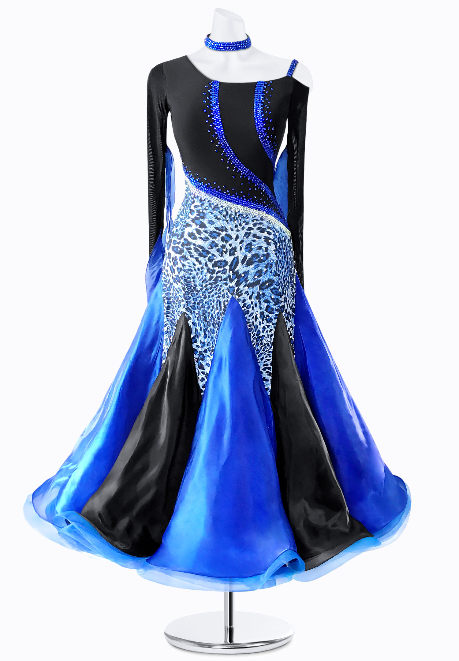 Wild Wave Ballroom Gown JT-B3684
