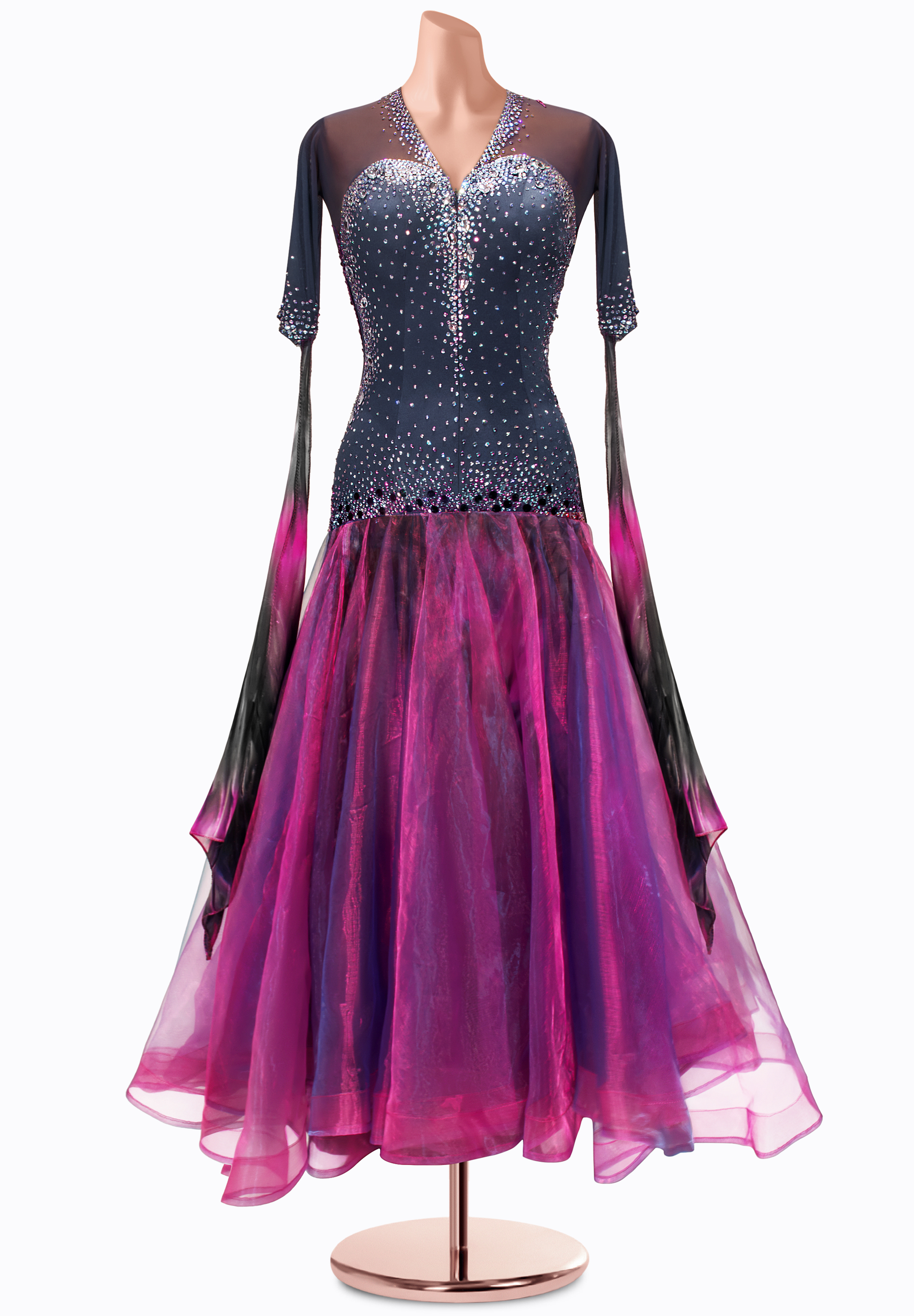 Cosmic Mist Ballroom Gown ZA-18S006