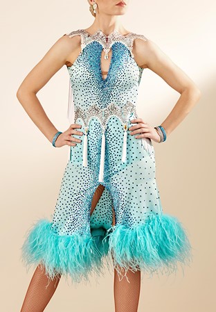 Zig Zag Tassel Latin Rhythm Dress PCWL19014