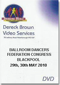 2010 Blackpool Ballroom Dancers Federation Annual Congress (4 DVDs)