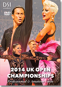 2014 UK Open Dance Championships DVD - Professional Latin & Amateur Latin (2 DVD)