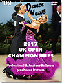 2017 UK Open Dance Championships DVD - Professional & Amateur Ballroom (2 DVD)